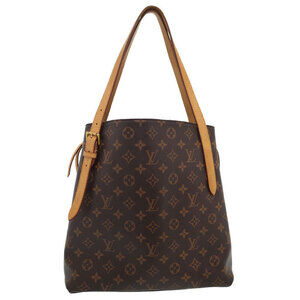 Louis Vuitton Monogram Leather Brown Voltaire Tote Bag